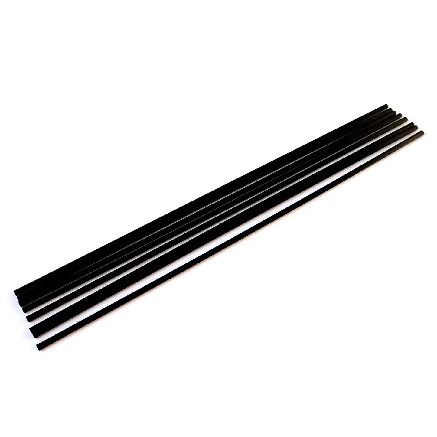 Lot de 10 Tiges Diffusantes en Fibre Noire (25 cm)